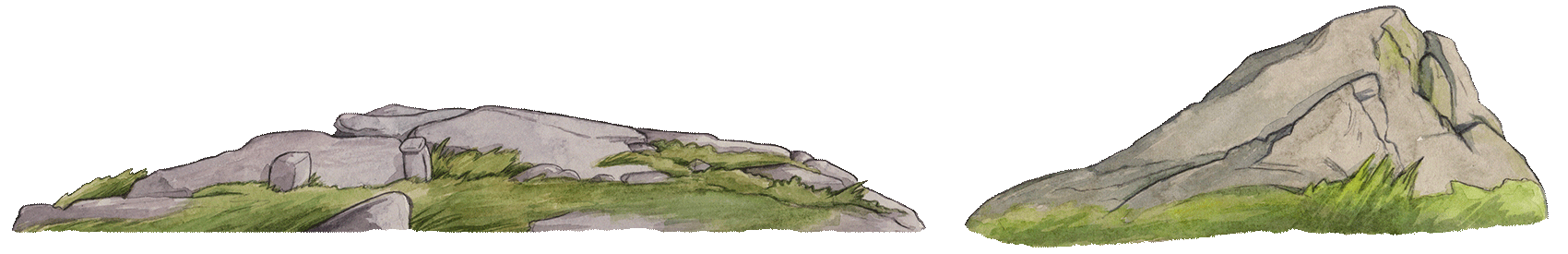 individual game assets from the video game Cuphead